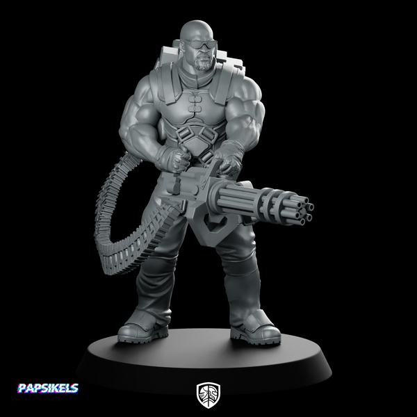 Human Gunner Code Name Sanctifier Miniature Heavy Sci-fi