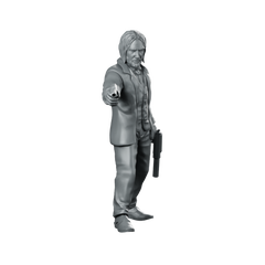 Code Name Juan Fuze Miniature Dual-Pistol Agent Miniature 360 Spin 01