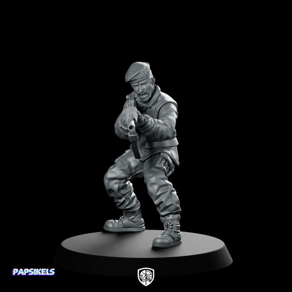 Human Military Police Entrance Guard C Rebel