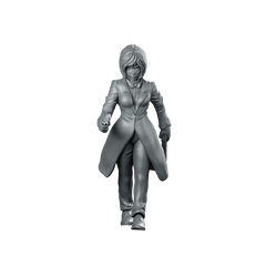 Human Petite Killer Codename Devilah Agent Operative Miniature 360 Spin 01
