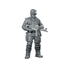 Human Resilience Fighter Benjur Saturno Tactical Trooper Miniature 360 Spin 01