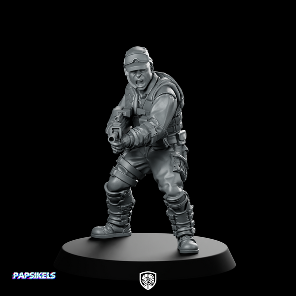 Human Resilience Fighter Ck Liao Trooper Gunner
