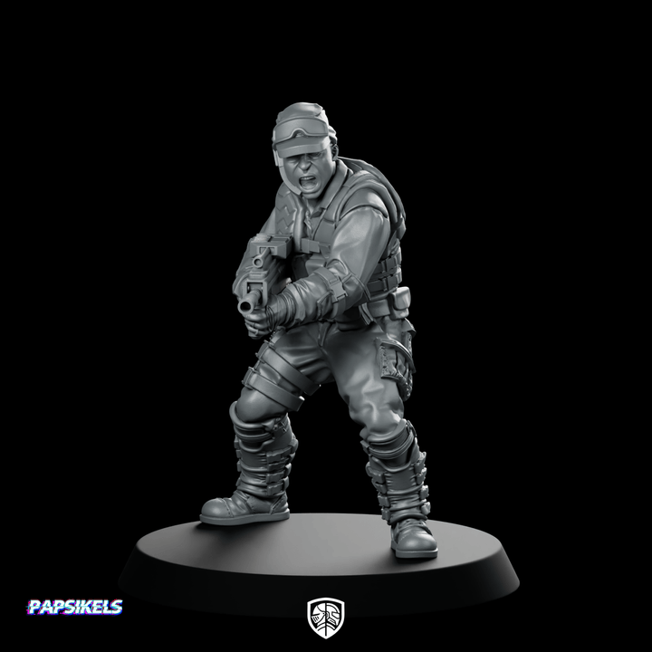 Human Resilience Fighter Ck Liao Trooper Gunner