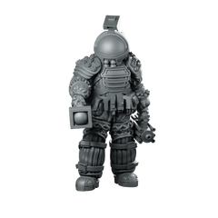 Aliens Arnold Encounter Suit Miniature Sci-Fi Space Marine Miniature 360 Spin 01