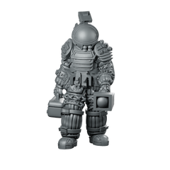 Aliens Jake Blake Encounter Suit Miniature Space Marine Miniature 360 Spin 01
