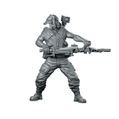 Aliens Jake Roberts Marine Miniature Sci-Fi Hero Soldier Miniature 360 Spin 01