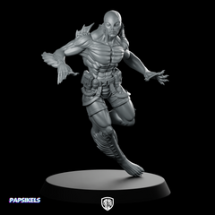 Humanoid Amphibious Man 1 Miniature Sci-Fi Underwater