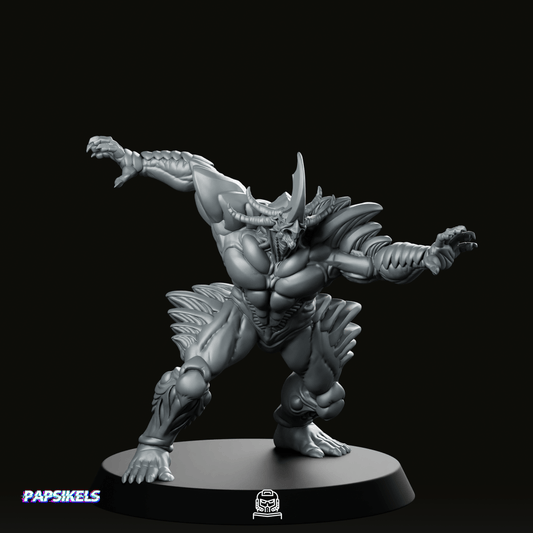 Hyper Papzinoid Gavein 2 Miniature - Papsikels Miniatures - We Print Miniatures