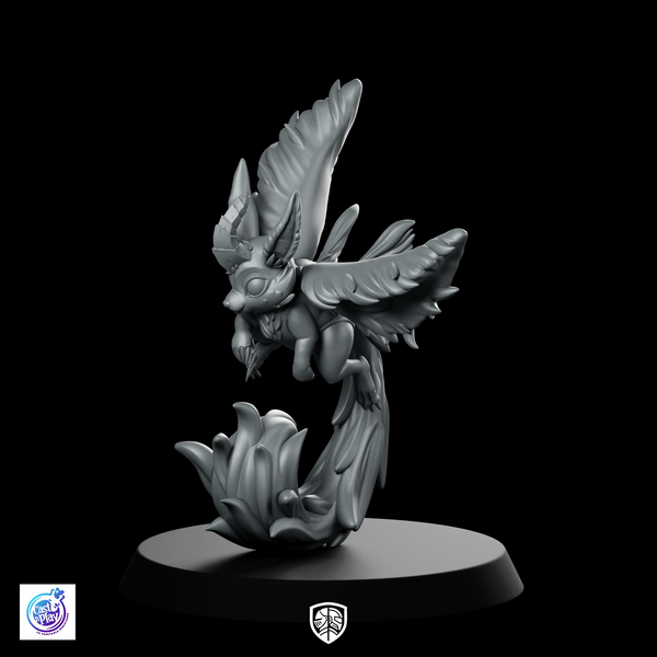 Hyrnin Miniature Winged Hybrid Sci-Fi Character