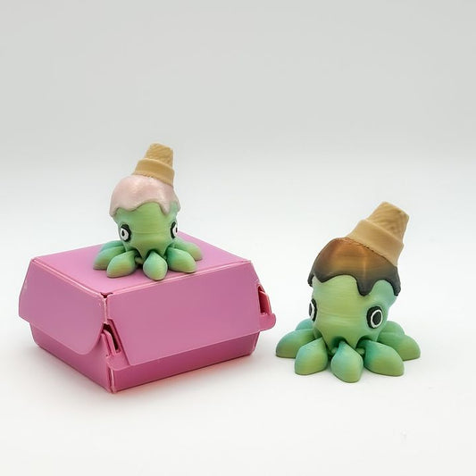 Ice Cream Octopus - Meliora3D - We Print Miniatures