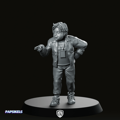 Idol Demon Hunter Manager 3 Miniature Commanding Sci - fi - Papsikels Miniatures - We Print Miniatures