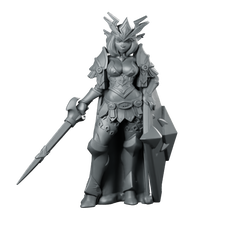 Iletia Valkyrie Knight Miniature Miniature 360 Spin 01