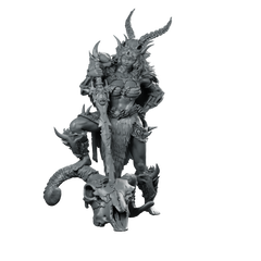 Ilyara 32Mm Miniature Horned Huntress Demon Slayer Miniature 360 Spin 01