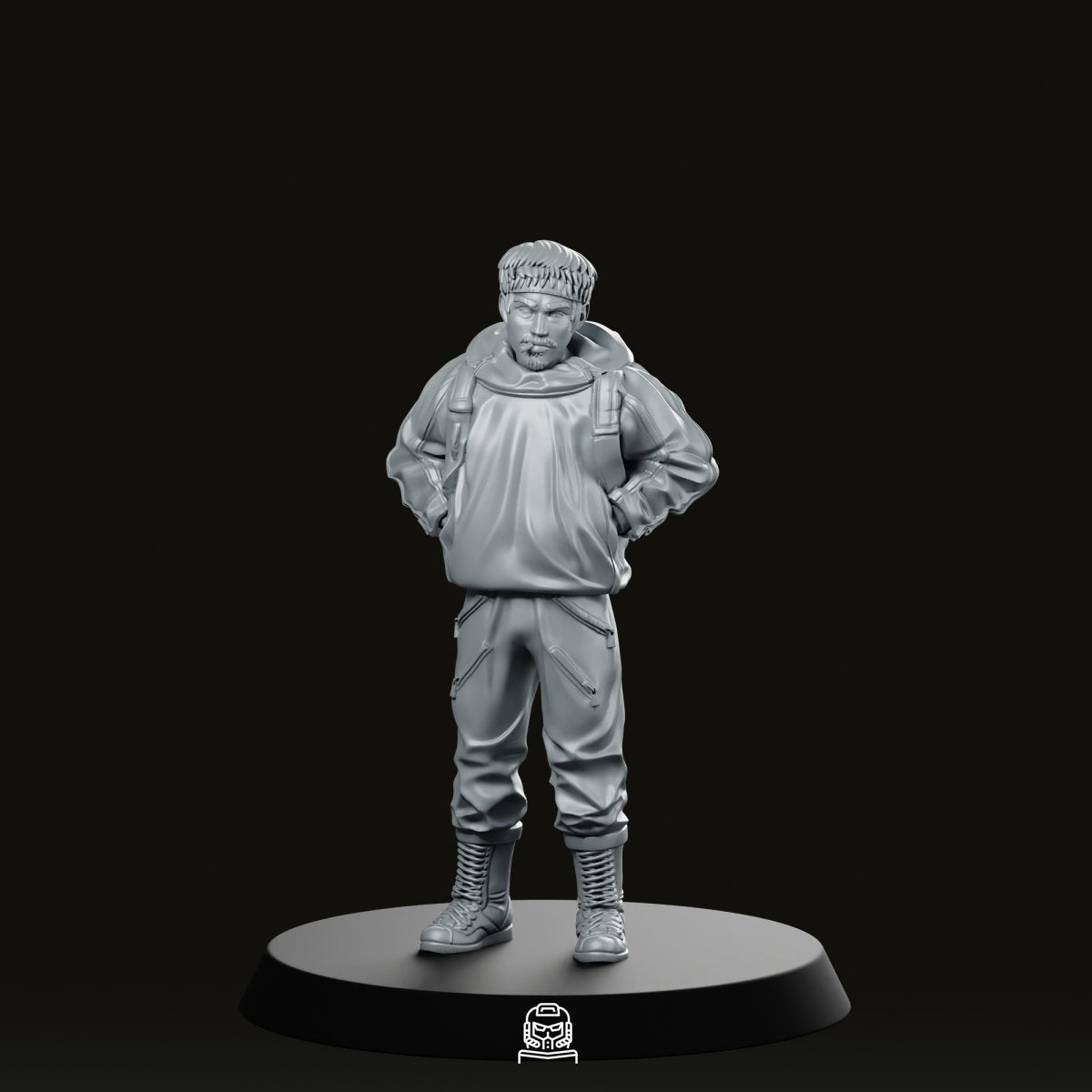 Impulsive Miner Miniature - Papsikels Miniatures - We Print Miniatures