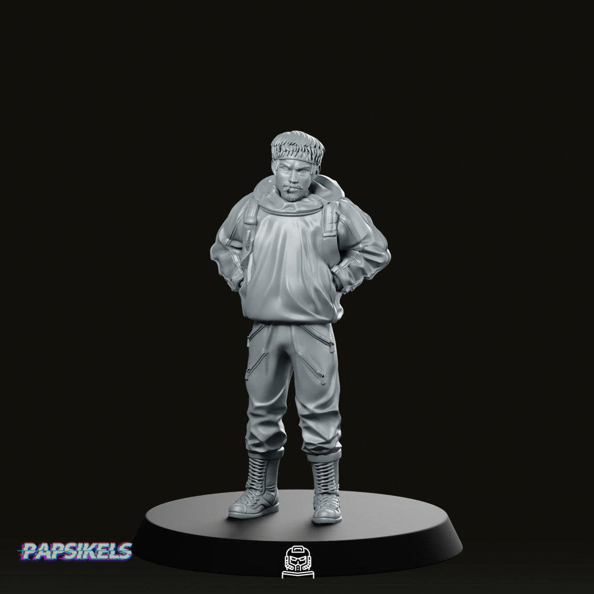 Impulsive Miner Miniature - Papsikels Miniatures - We Print Miniatures