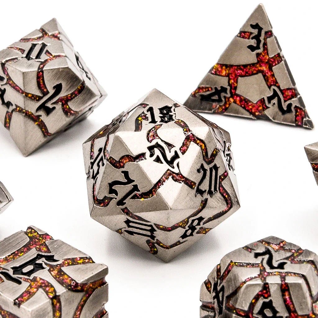 Infernal Steel | Solid Metal | 7 Piece Set - Tabletop Dominion - We Print Miniatures