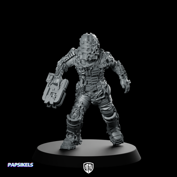Infested Colonial Space Combat Engineer 1 Miniature Biohazard