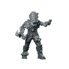 Infested Colonial Space Combat Engineer 2 Miniature Biohazard - Papsikels Miniatures - We Print Miniatures