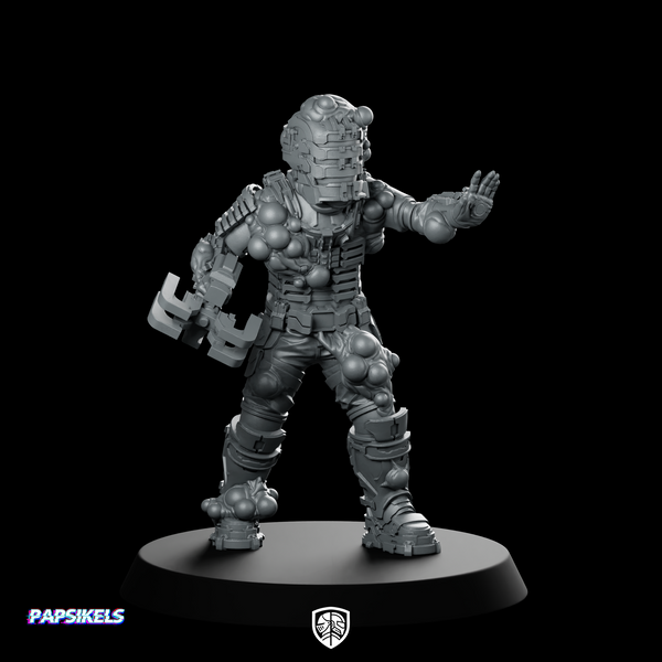 Infested Colonial Space Combat Engineer 2 Miniature Biohazard