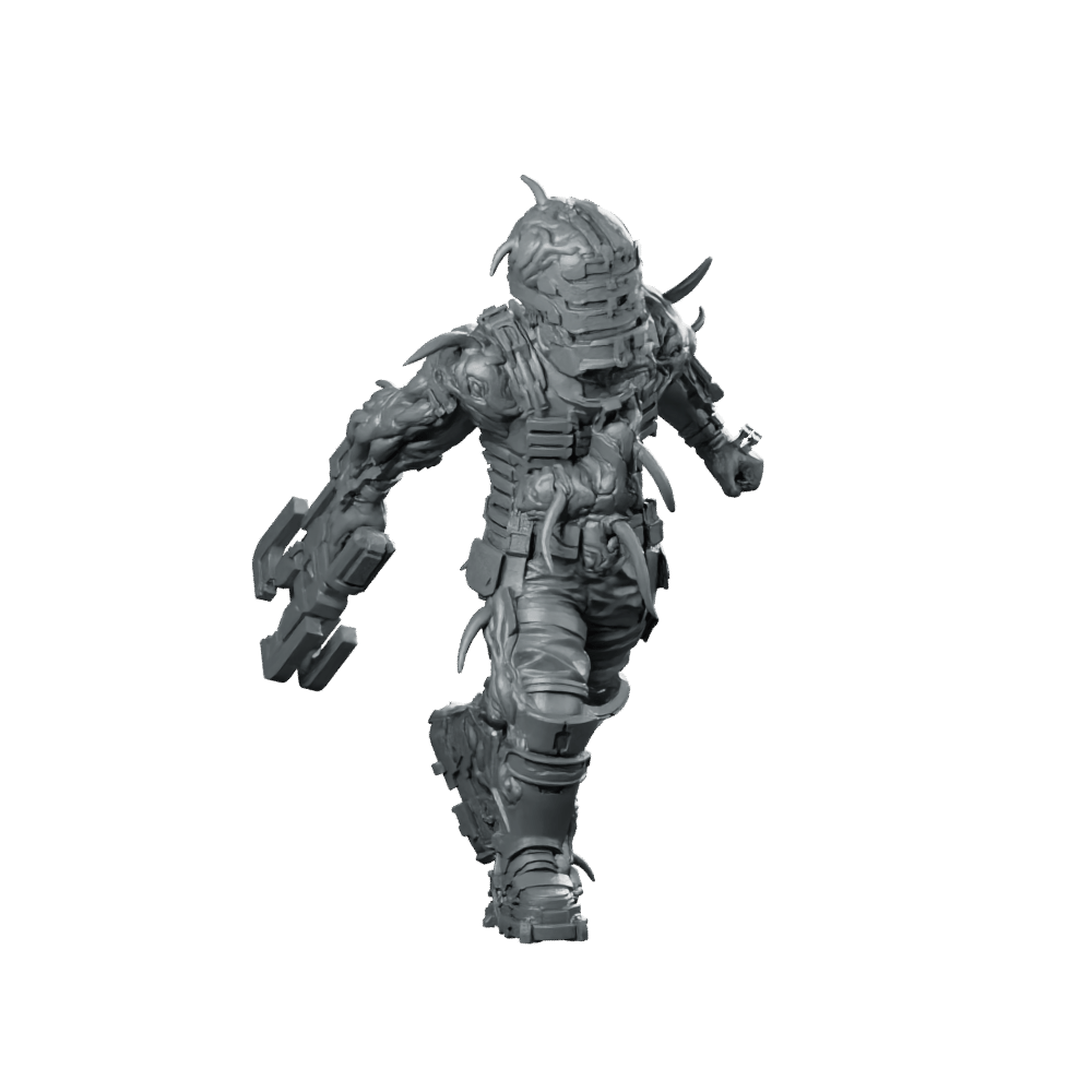 Infested Colonial Space Combat Engineer 3 Miniature Corrupted - Papsikels Miniatures - We Print Miniatures