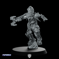 Infested Colonial Space Combat Engineer 4 Miniature Resin - Papsikels Miniatures - We Print Miniatures