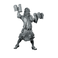 Inkeeper Miniature Tavernkeeper Miniature 360 Spin 01
