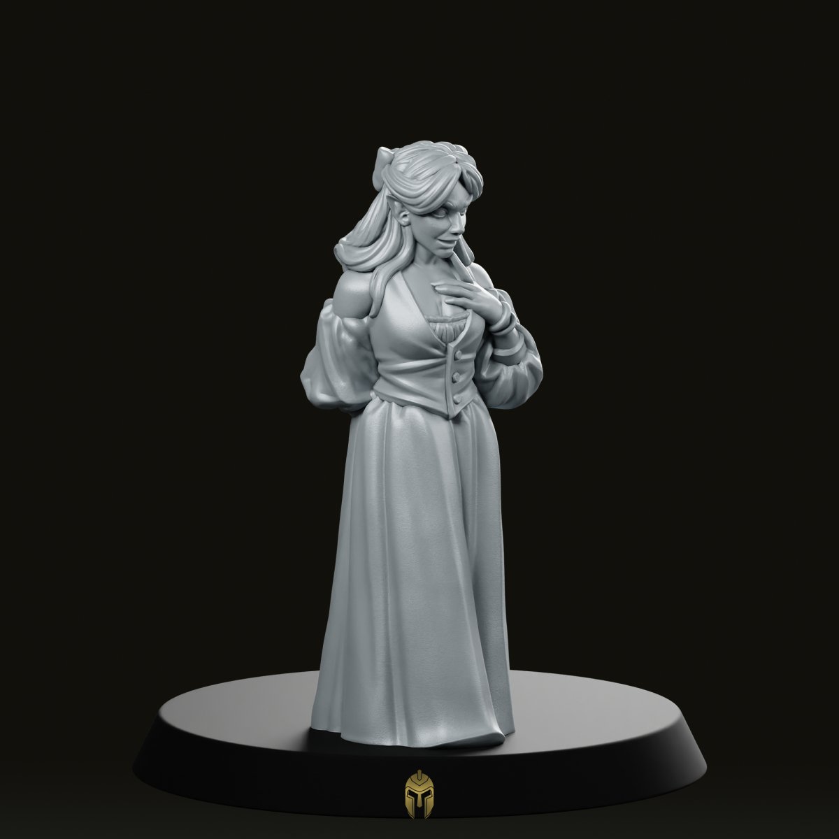 Innocent Lady Miniature -Vae Victus Miniatures - We Print Miniatures