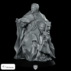 Inotentio XI Miniature Holy Priest Key Cleric - RN Estudio - We Print Miniatures