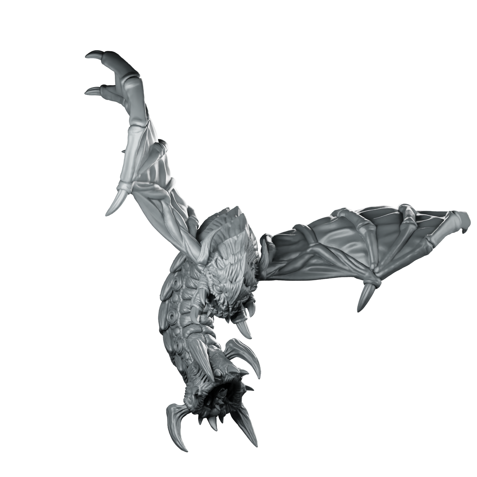 Insectoid Alien Evolved Screamer 1 Alien Xenomorph Miniature 360 Spin 01
