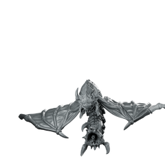 Insectoid Alien Evolved Screamer 5 Alien Winged Miniature 360 Spin 01