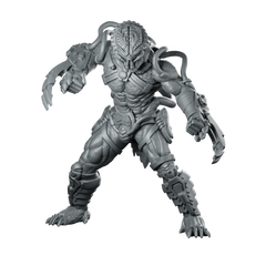 Iron Blood Clan Skull Basher Miniature Sci-Fi Horror Miniature 360 Spin 01