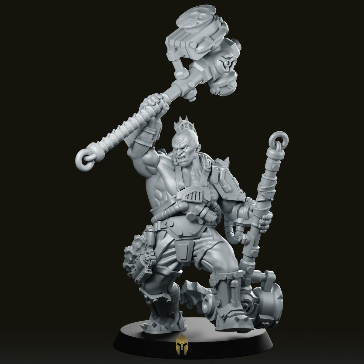 Ivar Bonecrusher Miniature - PrintMinis - We Print Miniatures