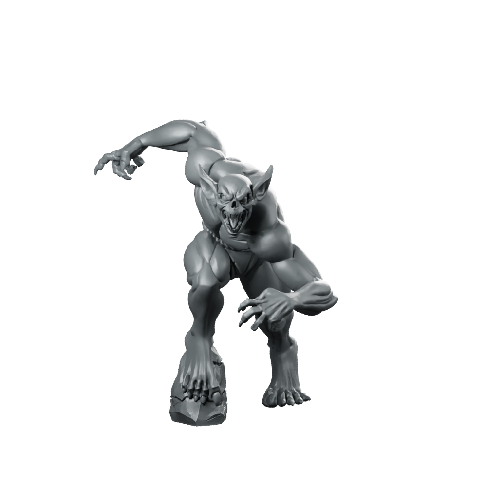 Vampire Jabal Wild Charge Miniature Ferocious Charging Monster Miniature 360 Spin 01