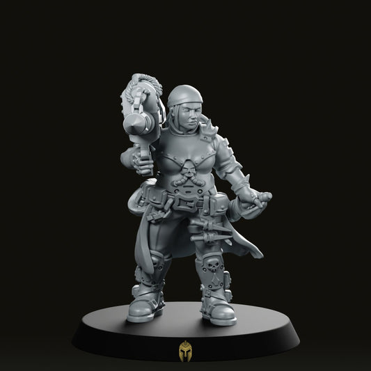 Jacquette Bounty Hunter Miniature -PrintMinis - We Print Miniatures