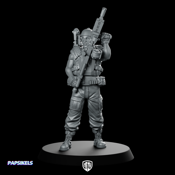 Jake Roberts Alien Marine Miniature Sci-Fi Soldier