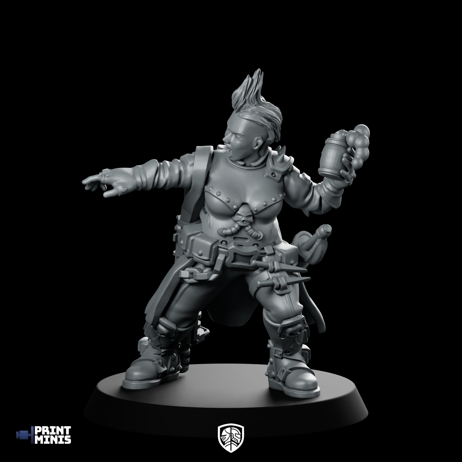 Jaquette 2.0 Miniature Rebel Firebomb Leader Sci-Fi
