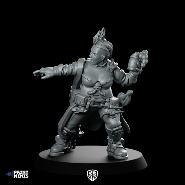 Jaquette 2.0 Miniature Rebel Firebomb Leader Sci-Fi