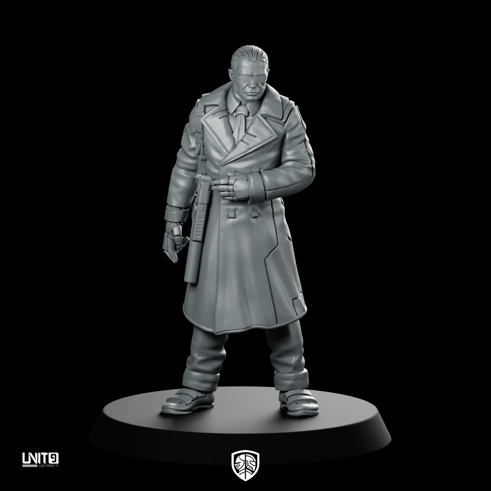 Jax 02 Cyberpunk Miniature Noir Dealer Informant