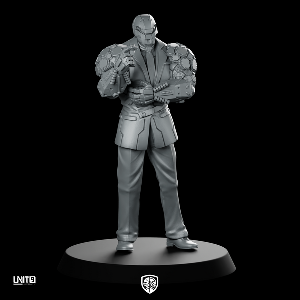 Jaxon Forge 2 Cyberpunk Technoir Miniature Enforcer Bouncer
