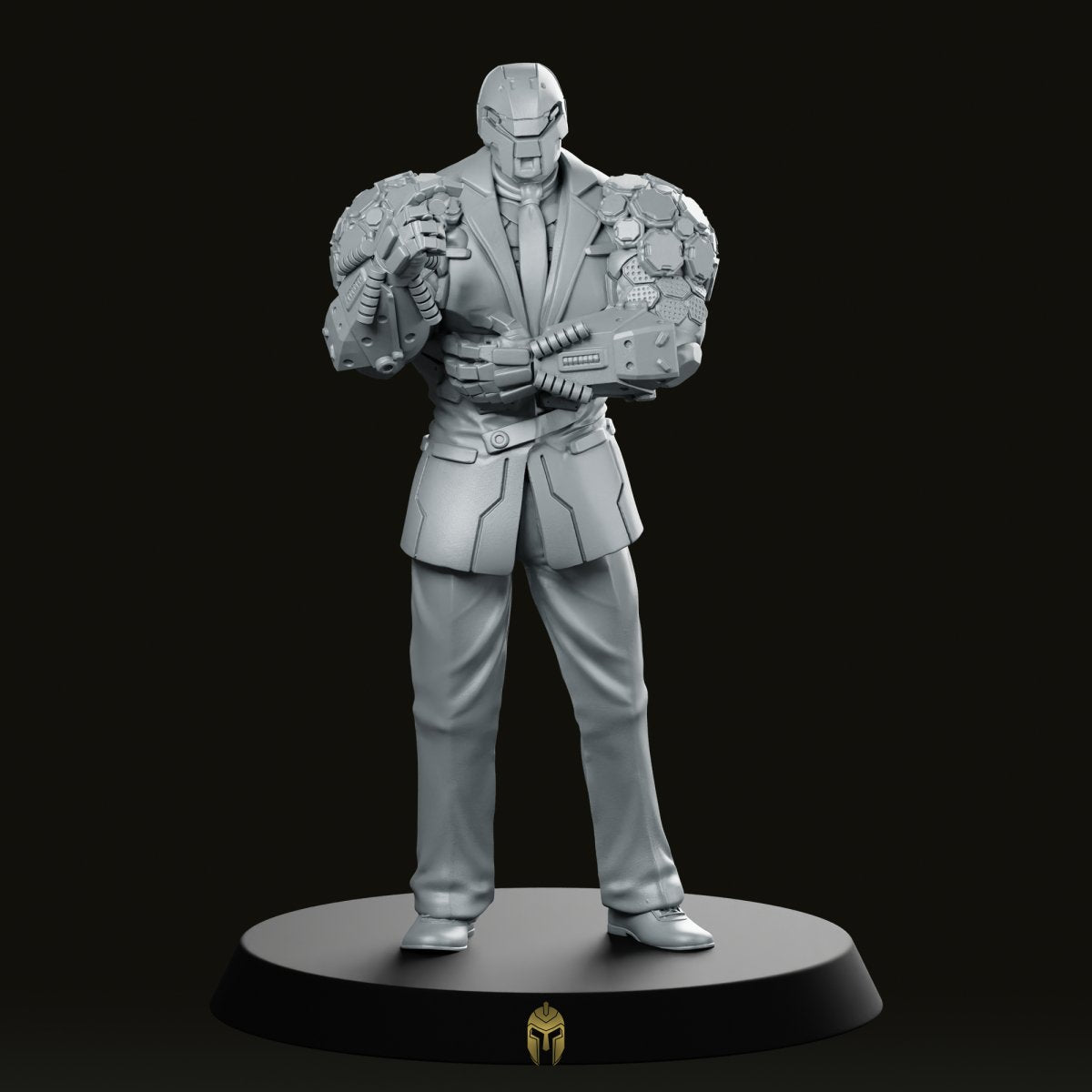 Jaxon Forge 2 Cyberpunk Technoir Miniature - Unit9 - We Print Miniatures