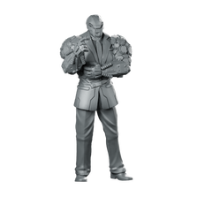Jaxon Forge 2 Cyberpunk Technoir Miniature Enforcer Bouncer Miniature 360 Spin 01