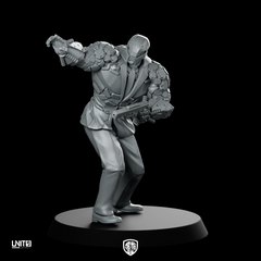 Jaxon Forge Cyberpunk 1 Technoir Miniature Gunfighter
