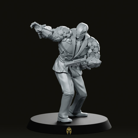 Jaxon Forge Cyberpunk 1 Technoir Miniature - Unit9 - We Print Miniatures