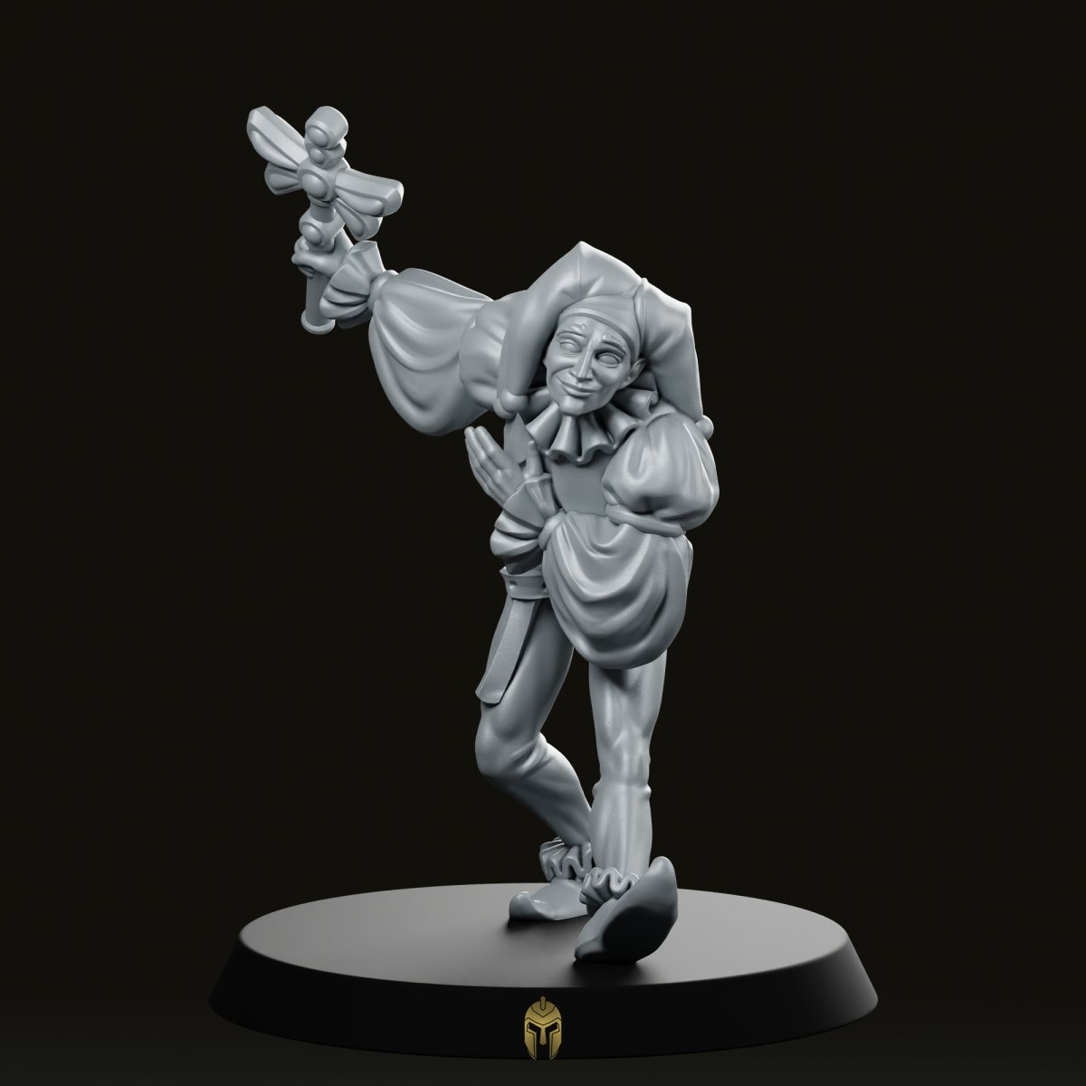 Jester 1 Miniature -Vae Victus Miniatures - We Print Miniatures