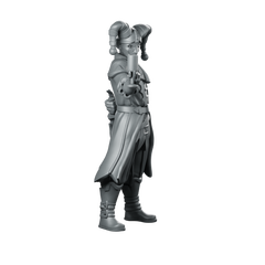 Jester01 Miniature Jester Bard Miniature 360 Spin 02
