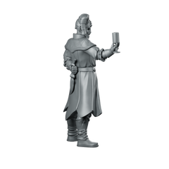 Jester01 Miniature Jester Bard Miniature 360 Spin 03