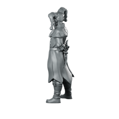 Jester01 Miniature Jester Bard Miniature 360 Spin 06