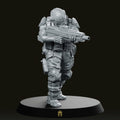 Jett Techno Guard Cyberpunk - Unit9 - We Print Miniatures