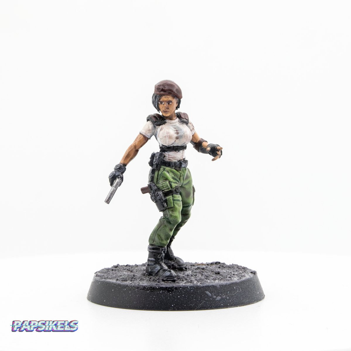 Jillian Velentines Special Operation Agent Miniature - Papsikels Miniatures - We Print Miniatures