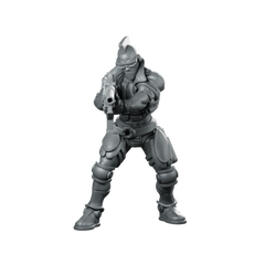 Jimmy Banana Shock Trooper Rifleman Miniature 360 Spin 01